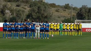 Algarve Cup Sweden  Italy 23022022 [upl. by Sharma489]