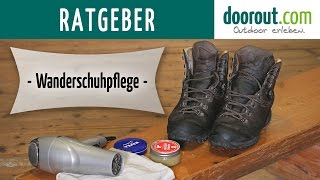 Wanderschuhpflege  Wanderschuhe PflegeampTipps in 3Schritten [upl. by Reitman]