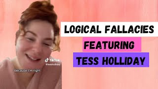 Tess Holliday Logical Fallacies  Fat Acceptance TikTok Cringe [upl. by Seluj928]