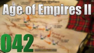 Lets play Age of Empires II Kampagnen HD 42  Der Besuch der roten Zahl  Reloaded [upl. by Ahsimit]