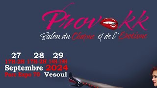 Salon provokk  salon de l’érotisme  vesoul 2024 [upl. by Leirej]