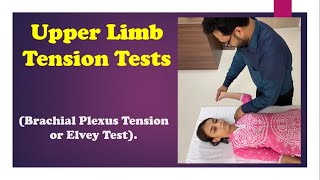 Upper Limb Tension Tests ULTT 1 ULTT 2 ULTT 3 ULTT 4 [upl. by Siron53]