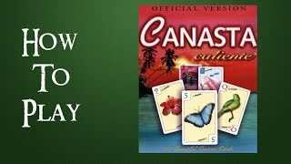 How To Play Canasta Caliente 2 Player [upl. by Nared]