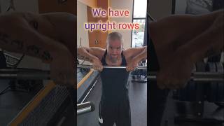 Upright row workout [upl. by Ydnirb]