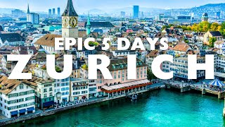 Travel Guide to Zurich A Perfect 5Day Swiss Getaway [upl. by Aifos754]