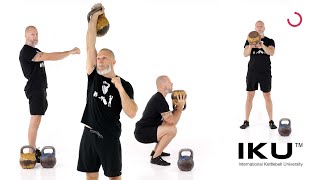 Beginner Kettlebell Workout Full Body With 4 Basic Exercises [upl. by Assilac225]