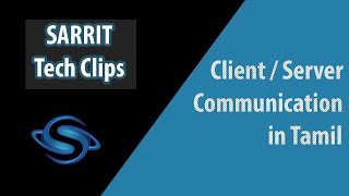 Basics of ClientServer communication in tamil [upl. by Assirrem]