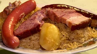 Recette  la choucroute alsacienne  Météo à la carte [upl. by Atinniuq]