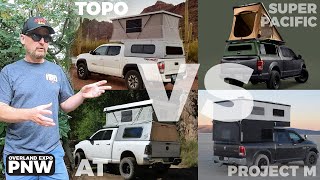 Popup toppers Topo vs AT vs SuperPacific vs Project M [upl. by Haugen3]