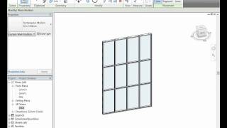 Adding mullions in one click in Revit [upl. by Colner]