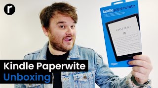 Kindle Paperwhite unboxing – whats new [upl. by Ecirpac]