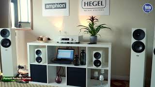 Amphion Argon Speakers Hegel Integrated Amplifier  Bristol HiFi Show 2019 [upl. by Florencia352]