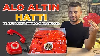 ALO ALTIN HATTI  TELEKOM KARTLARINDAN ALTIN ÇIKARMA [upl. by Jopa]