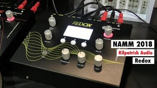 NAMM 2018 Kilpatrick Audio Redox Tabletop Stereo Reverb [upl. by Faun]