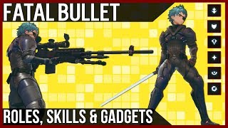 Skills Gadgets and Class Roles In SAO Fatal Bullet [upl. by Yaeger749]