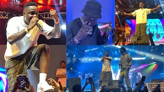 Sarkodie Celebrates Birthday On Legon Campus StageLovely Moment As He Performs Song Ft Shatta Wale [upl. by Eng]