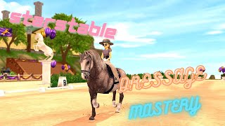 Tutorial dressage mastery  StarStable Online [upl. by Einalam]