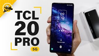 TCL 20 Pro 5G  Unboxing and First Impressions [upl. by Onileva511]