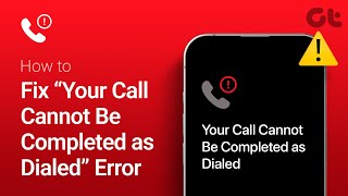 How to Fix “Your Call Cannot Be Completed as Dialled” Error on Android amp iPhone [upl. by Atinod]