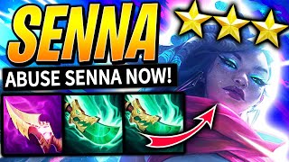 ABUSE THIS SENNA 3 BUILD NOW FOR FREE WINS IN RANKED I Teamfight Tactics I TFT Set 10 Patch 1324 [upl. by Elacim]