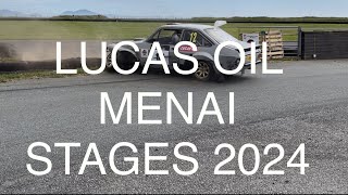 Last stage of the Menai Stages 2024 including mk2 escort crash [upl. by Yovonnda967]