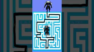 Maze  TvMan saves TvWoman \ 2d [upl. by Melitta]