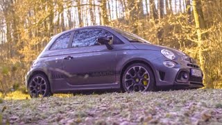 2017 Abarth 595 Competizione Test Drive  Review  Fahrbericht DeutschGerman Lets Drive [upl. by Annerol]