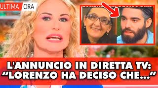 Antonella Clerici lannuncio choc in diretta TV “Lorenzo Biagiarelli ha deciso che” [upl. by Tarazi]