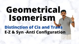 Geometrical Isomerism AJT Chemistry [upl. by Inness188]