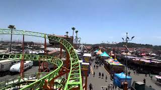 Raptor Coaster San Diego County Fair June 2024 [upl. by Jacinthe858]