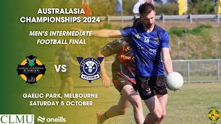 Australasia Championships 2024  Mens Intermediate Football Final [upl. by Arty]