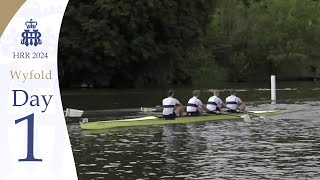 London RC B v Tyne ARC  Wyfold  Henley 2024 Day One [upl. by Yate]