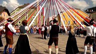 Bandltanz Teil2 beim Fest d Lungauer Volkskultur in Tamsweg Austria 2011 [upl. by Malca]