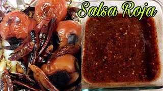 COMO HACER UNA SALSA DE CHILE DE ÁRBOL Y JITOMATE [upl. by Neersan]