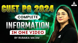 What is CUET PG 2024 Exam All About CUET PG Exam 2024 cuetpgadda247 [upl. by Brigg]