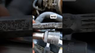 broken spark plug remove trick shorts shortvideo [upl. by Royo]