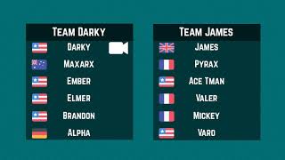 200 League Season 4 AllStar Game  Team Darky vs Team James [upl. by Raynell141]