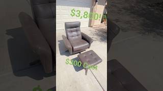 Pileus Comfort Air Recliner cost 300 retail 3800 furnitureflip makemoney sidehustle profit [upl. by Lanta]