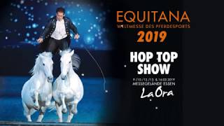 HOP TOP SHOW LaOra 2019  die Pferdeshow im Rahmen der EQUITANA [upl. by Melise]