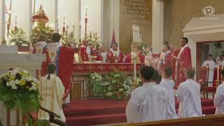 Iglesia Filipina Independiente sings Lupang Hinirang during Mass [upl. by Alesi]