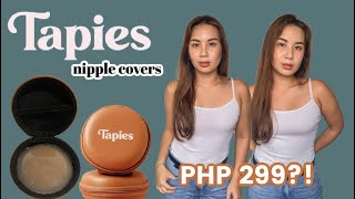 Tapies Nipple Covers review WORTH IT BA  Ysabel Vitangcol [upl. by Ahsem]