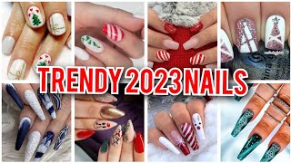 Top Get Festive And Stunning Christmas Nail Designs for the Holiday Season 2023 [upl. by Giorgio]