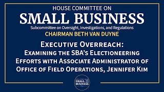 Examining the SBA’s Electioneering Efforts with Associate Administrator Jennifer Kim [upl. by Jer]