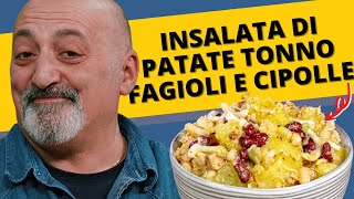 Insalata di patate tonno fagioli e cipolle [upl. by Accber556]