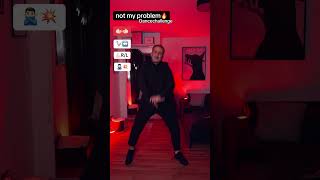 Not My Problem  Dancechallenge 🔥 foryou dance tutorial [upl. by Yeliac]