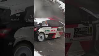 Ogier SPINS With Puncture on Snow 👀 [upl. by Litta30]