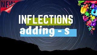 Inflections adding s to the verb ESL English verbs [upl. by Jourdain]