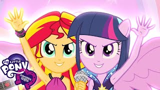 Equestria Girls  Save The World in Style  Rainbow Rocks MLPEG [upl. by Gnep]