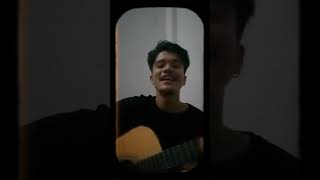 🥺paschatap Dibya  Subba guitarcover   Darshan nepalisong paschatap trending [upl. by Yesdnik]