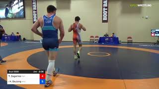 2018 Marine Corps US OpenUWW Junior Freestyle 97 Con 8 1  Tanner Zagarino PWC Vs Hunter DeJo [upl. by Burnight]